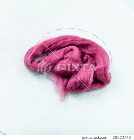 wool fabrics on pattern for hat 29073740