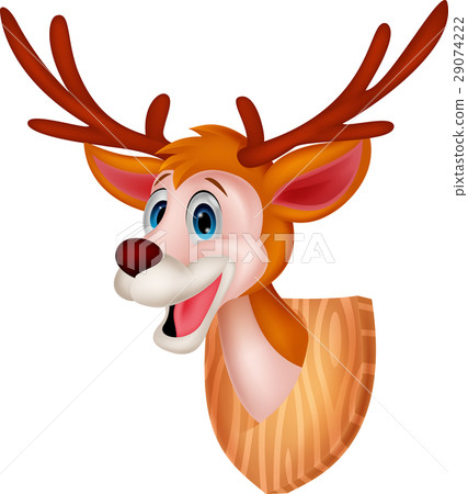 Deer head cartoon 29074222