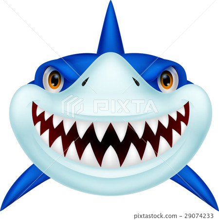 Shark head cartoon Shark head cartoon 29074233