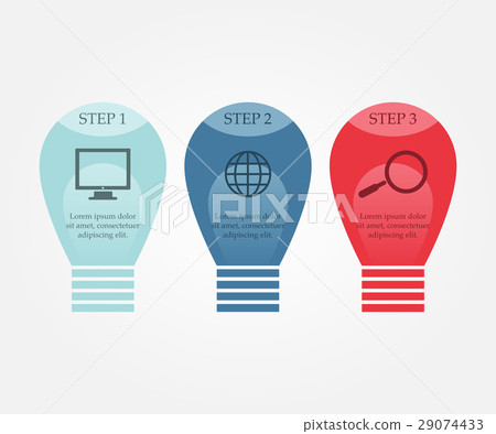 Modern business infographic Vector illustration 29074433