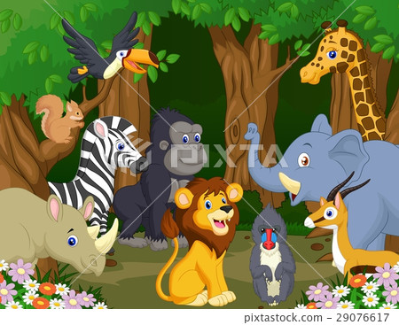 Wild Animal cartoon Wild Animal cartoon 29076617