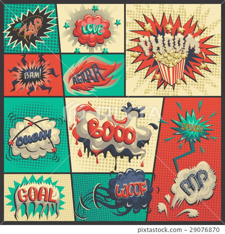 set of comics icons set of comics icons 29076870