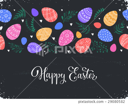 Easter greeting card 29080582