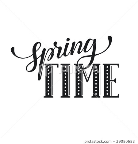 Spring time wording 29080688