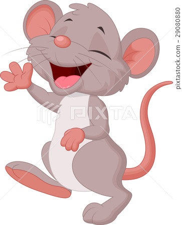 Cute mouse cartoon posing Cute mouse cartoon posing 29080880