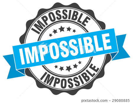 impossible stamp. sign. seal 29080885