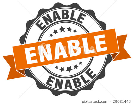enable stamp. sign. seal 29081443