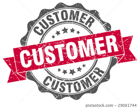 customer stamp. sign. seal 29081744