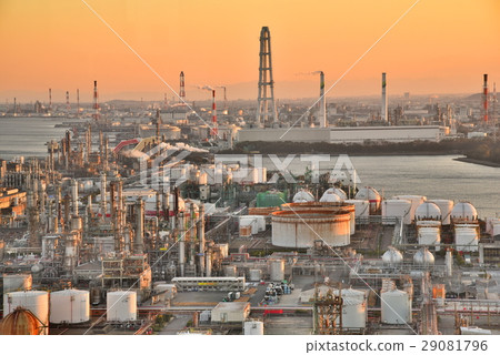 Yokkaichi Plant Night view 29081796