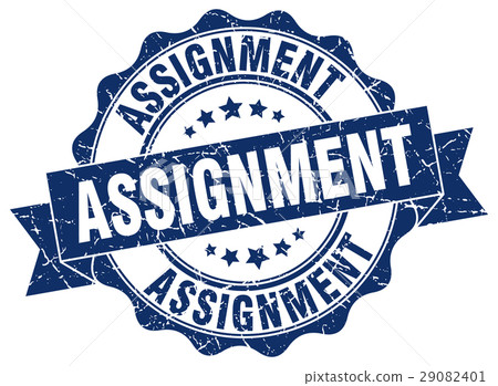 assignment stamp. sign. seal - Stock Illustration [29082401] - PIXTA