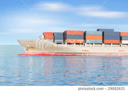 Cargo Ship Container Cargo Ship Container 29082631