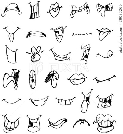 Doodle mouths 29083269