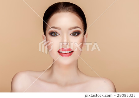 Beautiful Woman with Clean Fresh Skin Beautiful Woman with Clean Fresh Skin 29083325