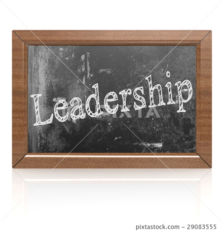 Success concept with leadership on blackboard 29083555