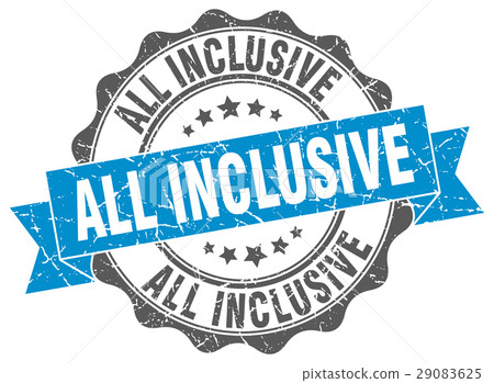all inclusive stamp. sign. seal - Stock Illustration [29083625] - PIXTA