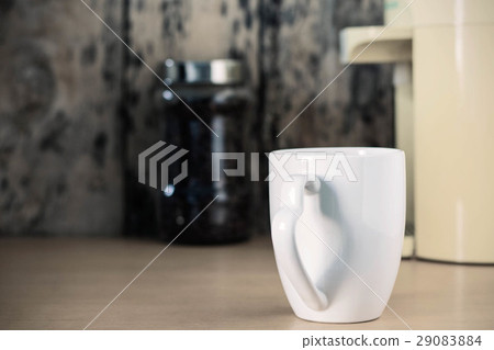 Cup on the table. Cup on the table. 29083884