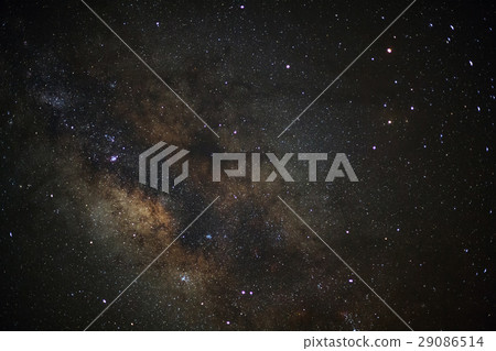Close-up of Milky way galaxy with stars and space 29086514