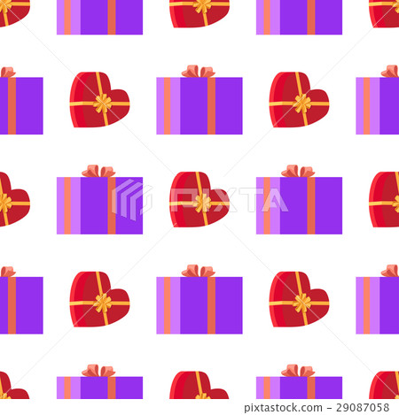 Wrapping Paper with Red and Violet Gift Boxes Wrapping Paper with Red and Violet Gift Boxes 29087058