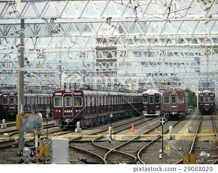 Hankyu Electric Railway 2300 Series 2325 F 1300 Series 1300 F 2300 Series 2301 F Shosen Sports Garage 29088020