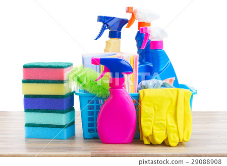 Spring cleaning concept Spring cleaning concept 29088908