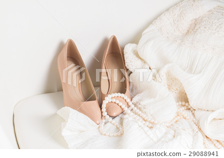 Female accessories on white Female accessories on white 29088941