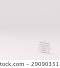 Spring, summer, fall, winter, 3D logo background "tone" with "spring" white 29090331