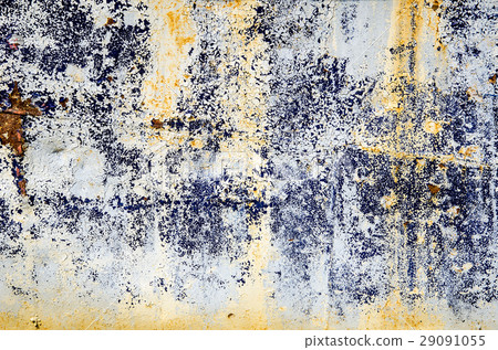 Old painted rusty metal. Textured background. 29091055