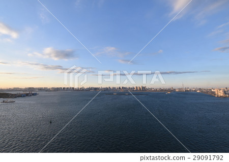 東京港的風景 東京港的風景 29091792