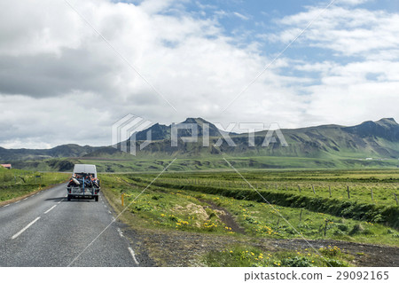 Landscape Iceland street Motorcross MX Adventure 29092165