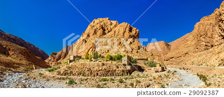 Todgha Gorge, a canyon in the Atlas Mountains 29092387