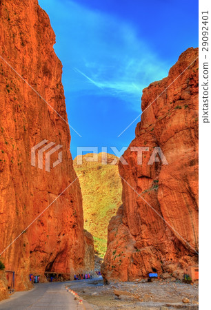 Todgha Gorge, a canyon in the Atlas Mountains 29092401