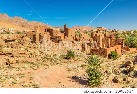 Ruins of Kasbah in Tinghir, Morocco 29092534