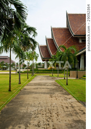 walkway in temple 29092864