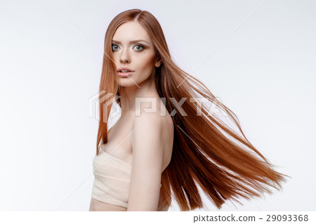 Beautiful Woman with Clean Fresh Skin  29093368