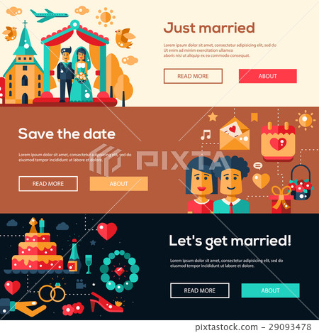 Wedding services website header banner, headers Wedding services website header banner, headers 29093478