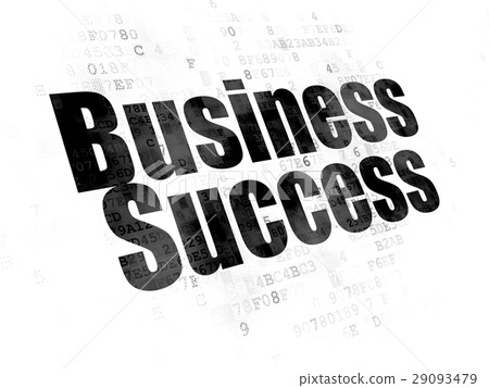 Business concept: Business Success on Digital Business concept: Business Success on Digital 29093479