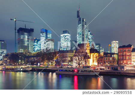 Frankfurt am Main in the morning, Germany Frankfurt am Main in the morning, Germany 29093558