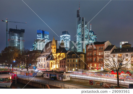 Frankfurt am Main in the morning, Germany Frankfurt am Main in the morning, Germany 29093561