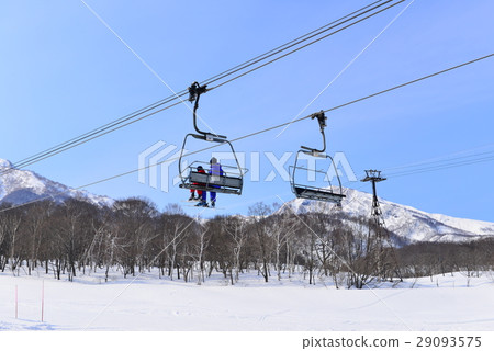 滑雪纜車 滑雪纜車 29093575