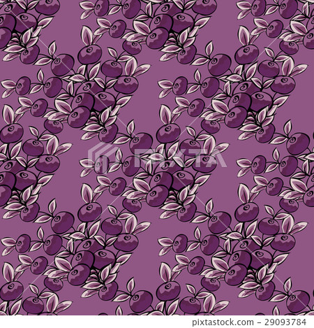 Abstract Berries seamless pattern.  29093784