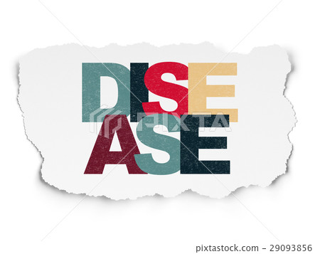 Health concept: Disease on Torn Paper background 29093856