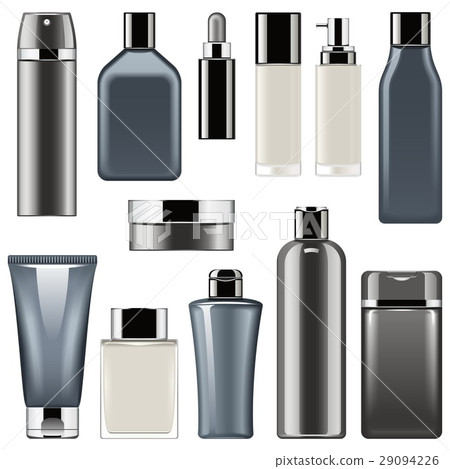 Vector Cosmetic Packaging Icons Set 9 Vector Cosmetic Packaging Icons Set 9 29094226