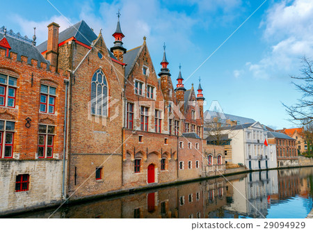 Bruges. The historical center of the city. Bruges. The historical center of the city. 29094929