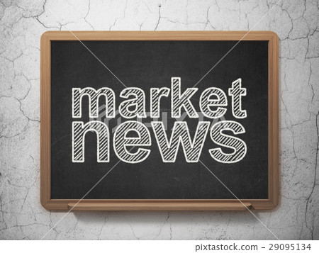 News concept: Market News on chalkboard background News concept: Market News on chalkboard background 29095134
