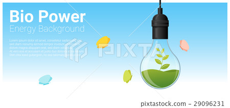 Energy concept background with bio energy 29096231