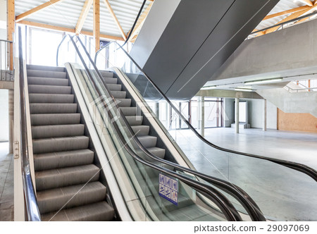 an beautiful escalator an beautiful escalator 29097069