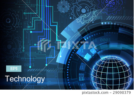 Abstract technology background 29098379