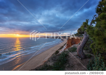 Amazing sea landscape on the mountains of Falesia 29098430