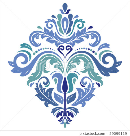 Oriental Abstract Vector Pattern 29099119