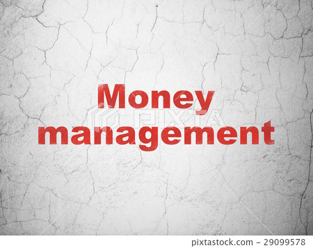 Money concept: Money Management on wall background Money concept: Money Management on wall background 29099578